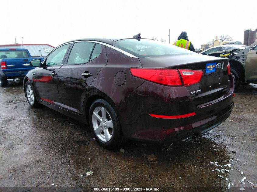 2015 Kia Optima Lx VIN: 5XXGM4A71FG448812 Lot: 36015199