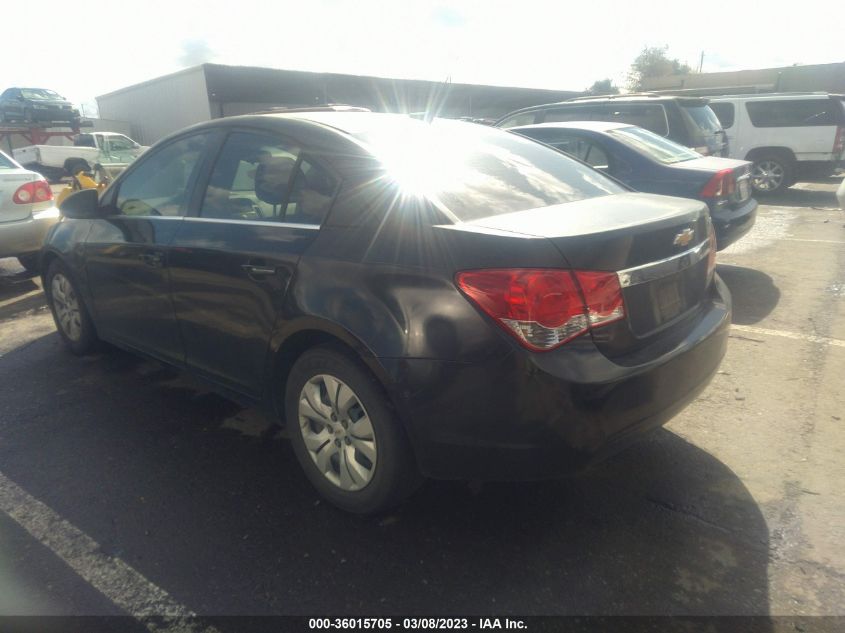 1G1PC5SHXC7256026 2012 Chevrolet Cruze Ls