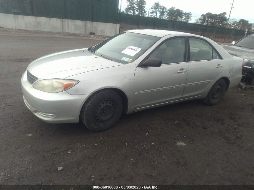 2002 Toyota Camry Xle/Se/Le VIN: 4T1BE32K02U066050 Lot: 36016638