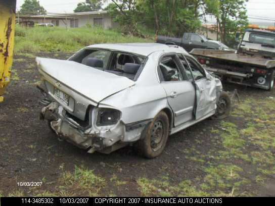 2004 Hyundai Sonata VIN: KMHWF25S64A965312 Lot: 3485302