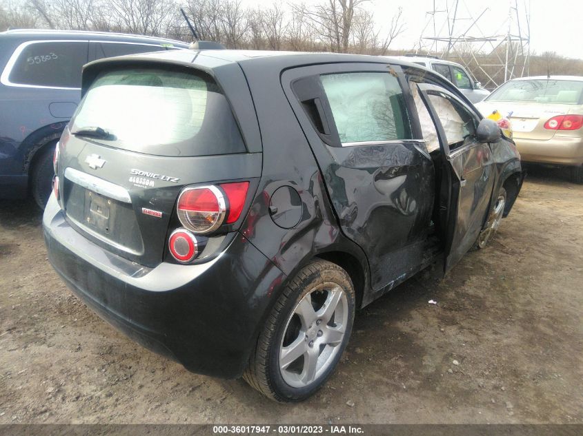 2015 Chevrolet Sonic Ltz Auto VIN: 1G1JE6SB5F4203547 Lot: 36017947