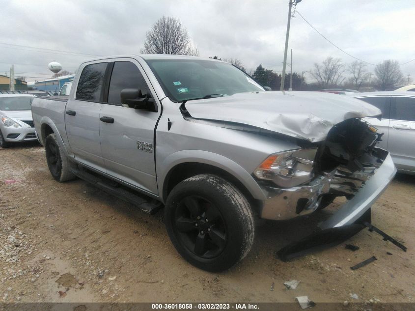 2016 Ram 1500 Outdoorsman VIN: 1C6RR7LG0GS121597 Lot: 36018058