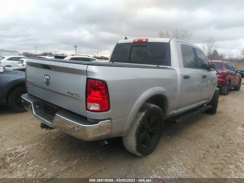 2016 Ram 1500 Outdoorsman VIN: 1C6RR7LG0GS121597 Lot: 36018058