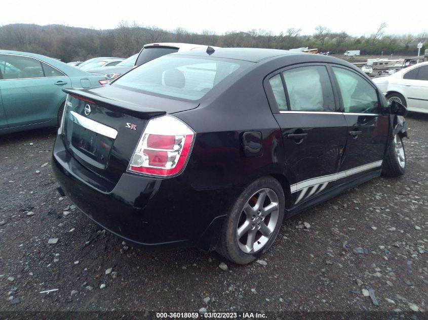 2008 Nissan Sentra Se-R VIN: 3N1BB61E08L665725 Lot: 36018059