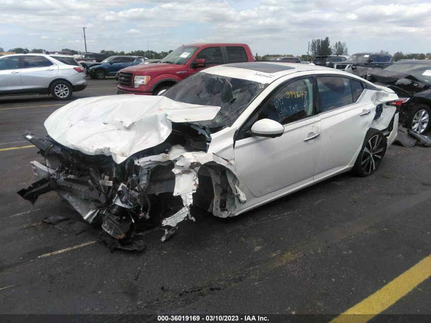 2021 Nissan Altima Platinum Intelligent Awd VIN: 1N4BL4FW6MN416927 Lot: 36019169