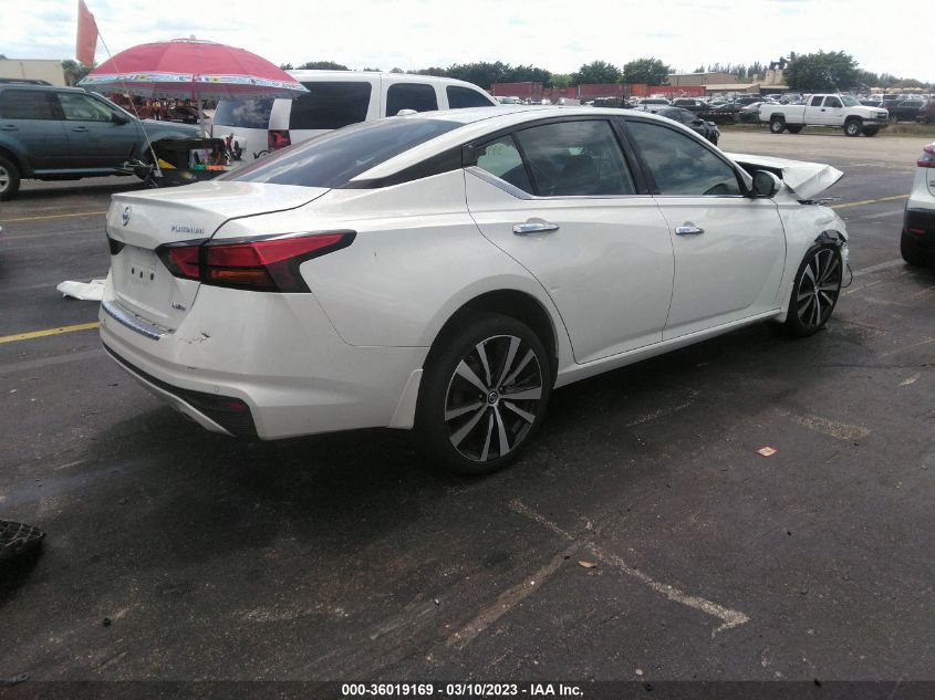 2021 Nissan Altima Platinum Intelligent Awd VIN: 1N4BL4FW6MN416927 Lot: 36019169