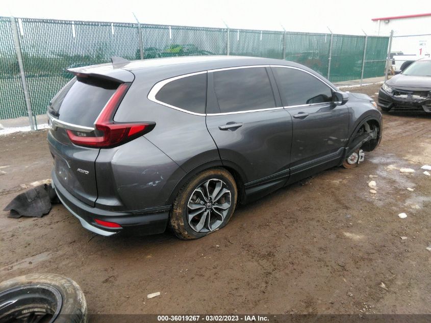 2020 Honda Cr-V Awd Ex VIN: 2HKRW2H56LH697912 Lot: 36019267