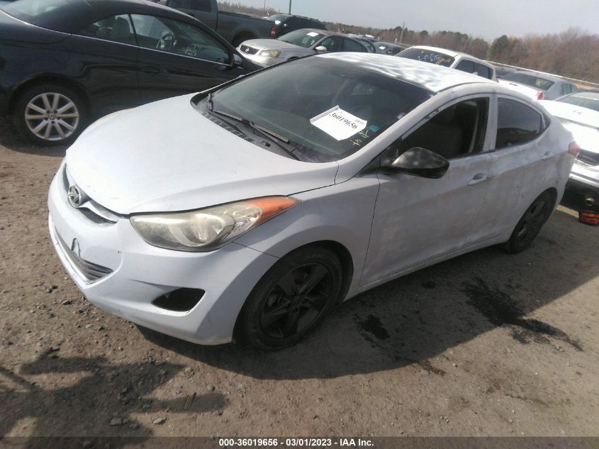 2013 Hyundai Elantra Gls VIN: 5NPDH4AE0DH323890 Lot: 40712085