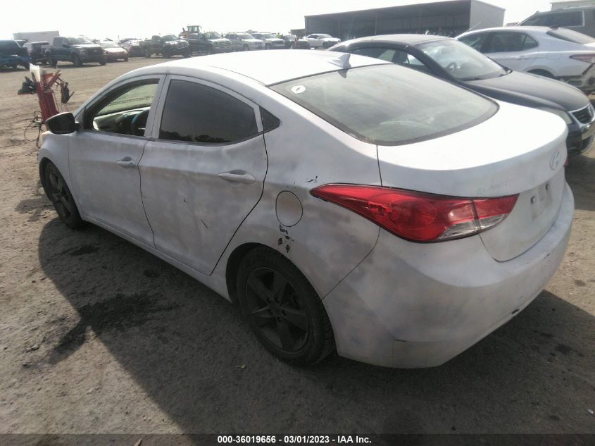 2013 Hyundai Elantra Gls VIN: 5NPDH4AE0DH323890 Lot: 40712085