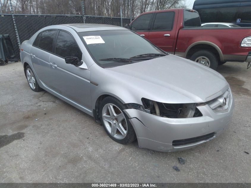 2005 Acura Tl VIN: 19UUA66285A042378 Lot: 36021469