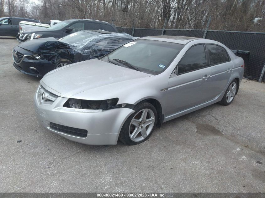 2005 Acura Tl VIN: 19UUA66285A042378 Lot: 36021469