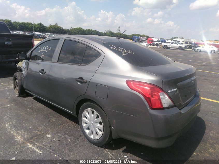 2016 Nissan Versa 1.6 S VIN: 3N1CN7AP7GL889849 Lot: 36023073