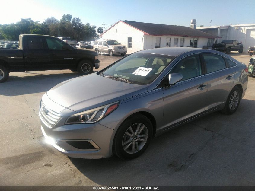 2016 Hyundai Sonata Se VIN: 5NPE24AF1GH381333 Lot: 36024583