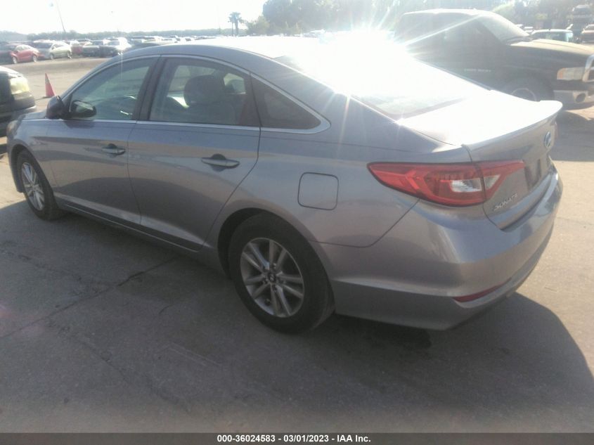 2016 Hyundai Sonata Se VIN: 5NPE24AF1GH381333 Lot: 36024583