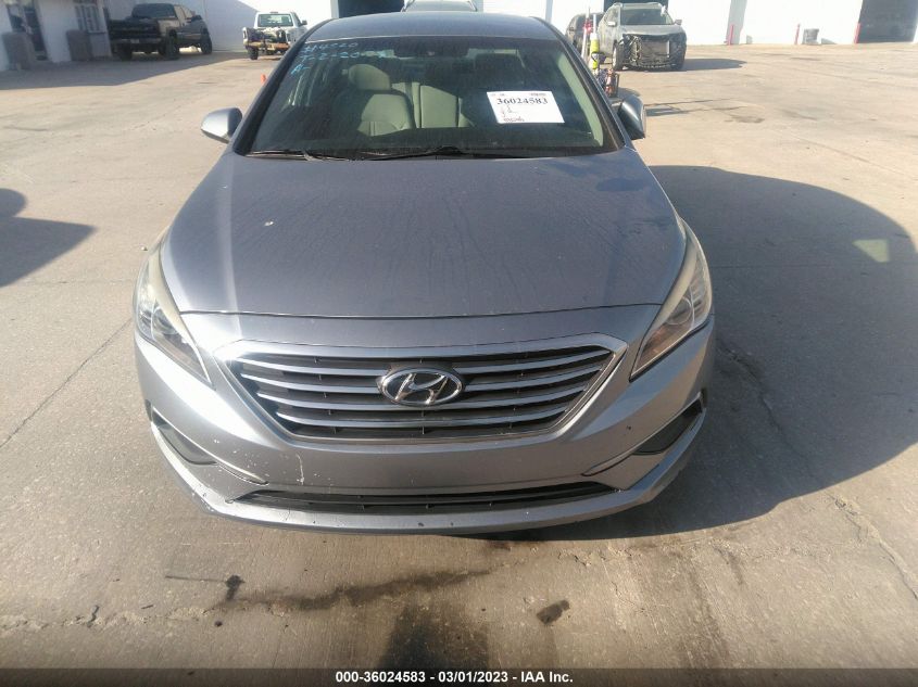 2016 Hyundai Sonata Se VIN: 5NPE24AF1GH381333 Lot: 36024583