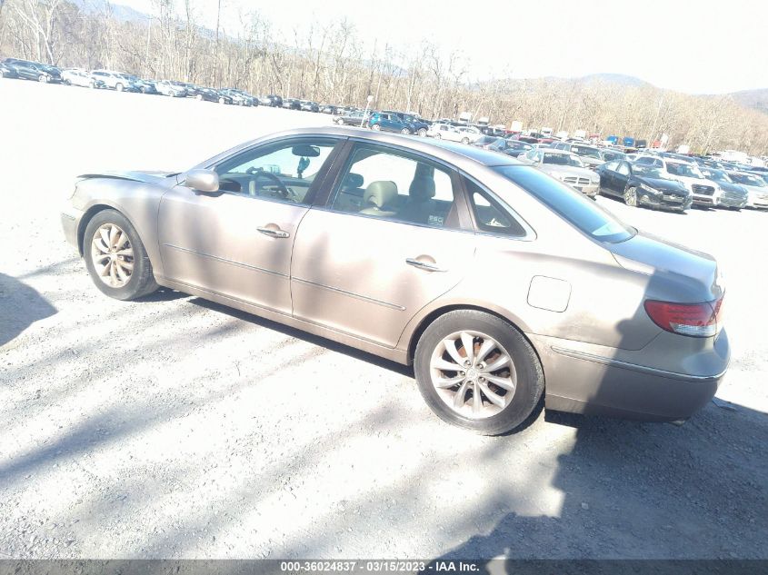 KMHFC46F86A119059 2006 Hyundai Azera Limited/Se