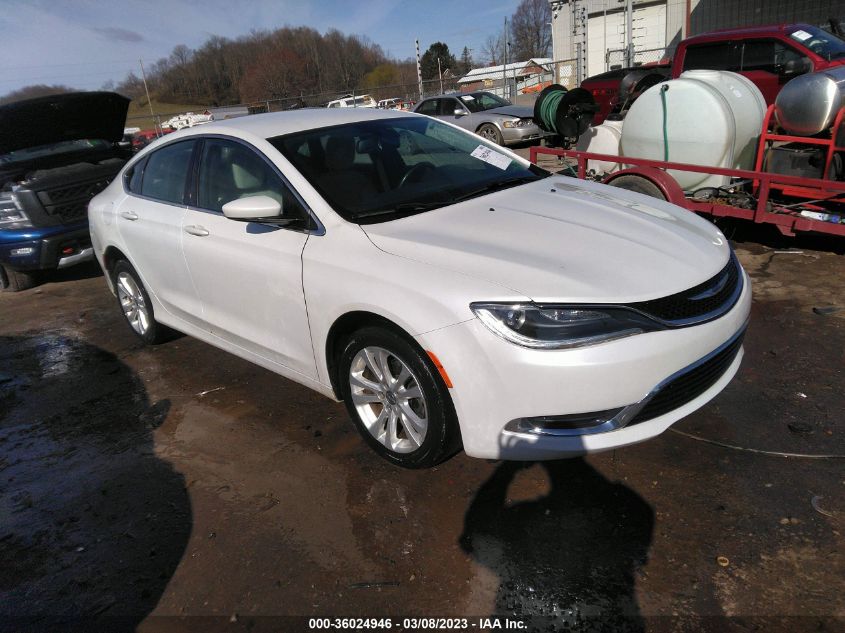 1C3CCCAB2FN620127 2015 Chrysler 200 Limited