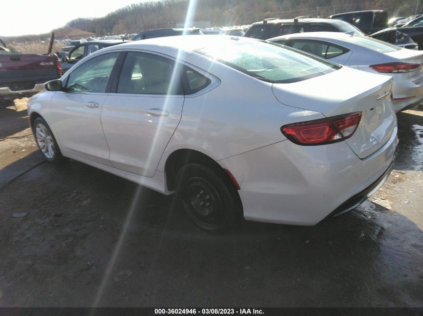 1C3CCCAB2FN620127 2015 Chrysler 200 Limited