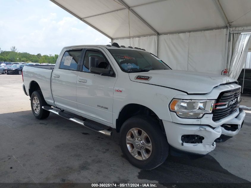 2019 Ram 2500 Big Horn 4X4 6'4" Box VIN: 3C6UR5DJ2KG530922 Lot: 36025174