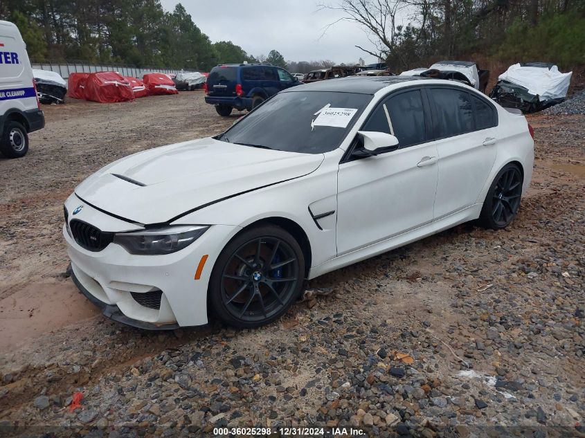 VIN WBS8M9C55J5L71901 2018 BMW M3, CS no.2