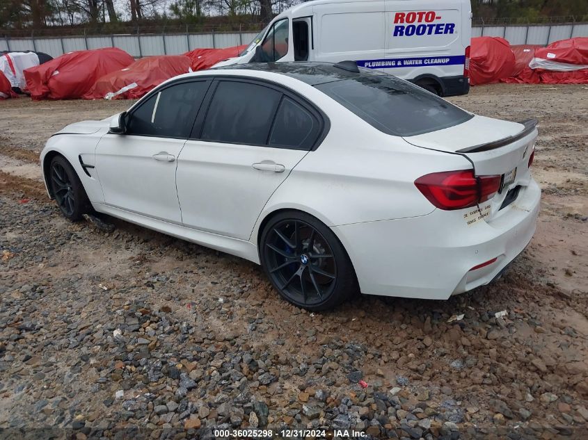 VIN WBS8M9C55J5L71901 2018 BMW M3, CS no.3