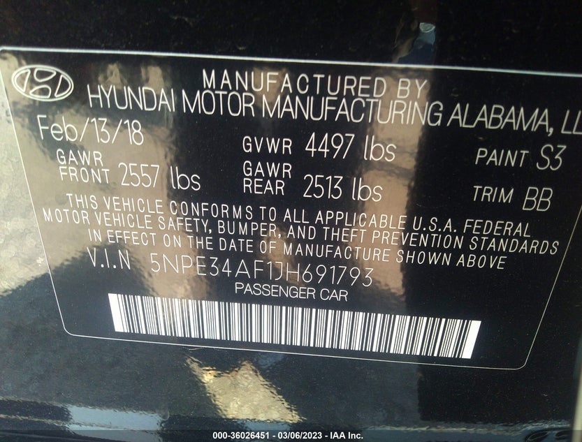 5NPE34AF1JH691793