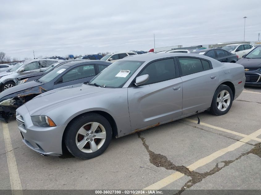 2013 Dodge Charger Se VIN: 2C3CDXBG5DH689592 Lot: 36027398