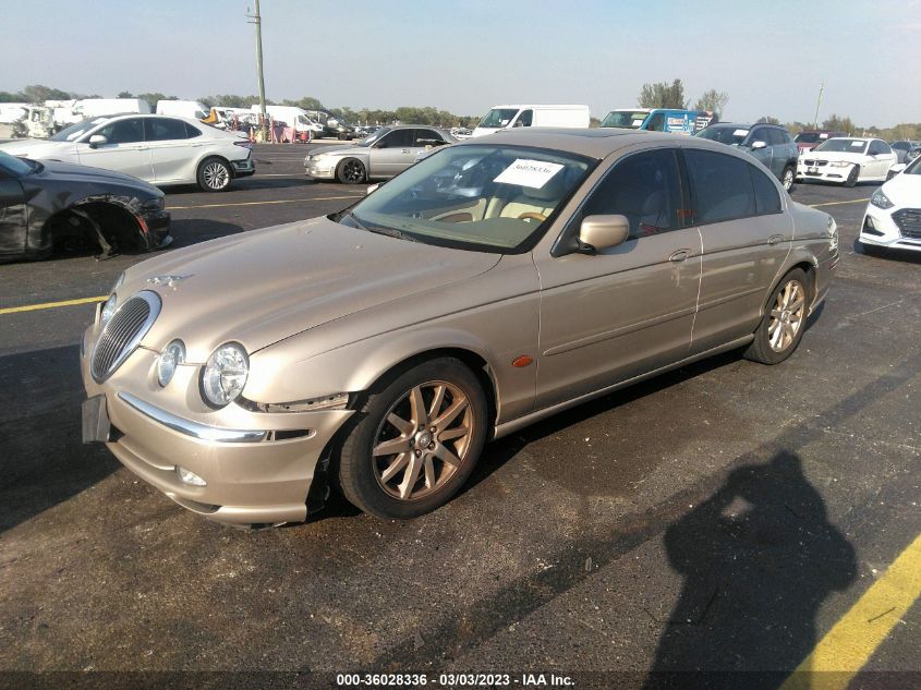 2000 Jaguar S-Type 3.0L V6 VIN: SAJDA01C7YFL64949 Lot: 36028336