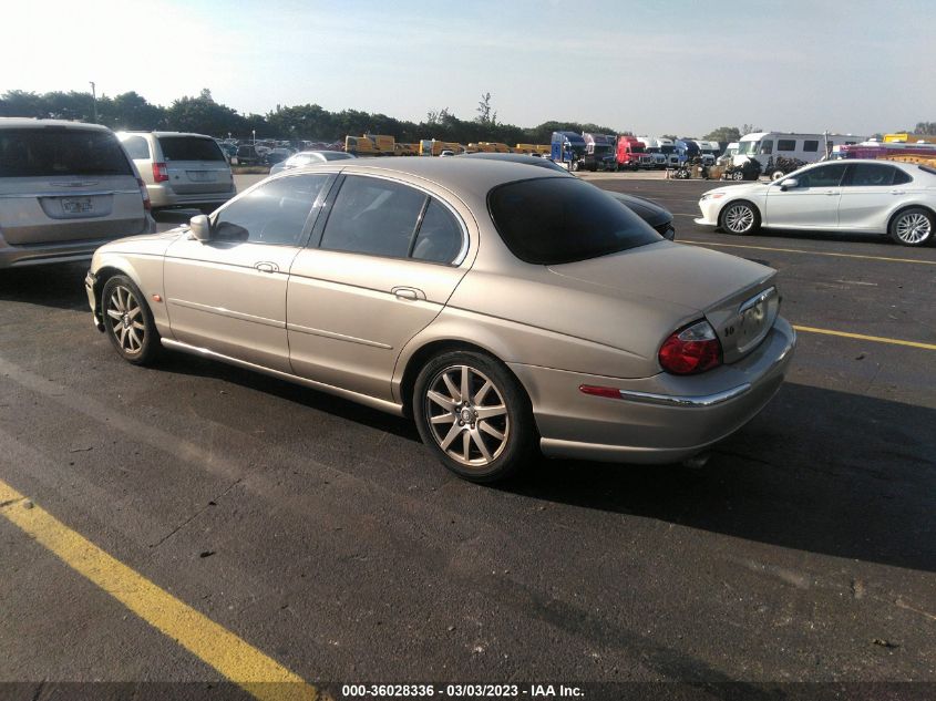 2000 Jaguar S-Type 3.0L V6 VIN: SAJDA01C7YFL64949 Lot: 36028336