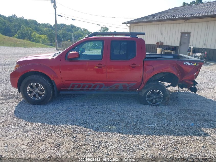 2016 Nissan Frontier Pro-4X VIN: 1N6AD0EV1GN759117 Lot: 36028862