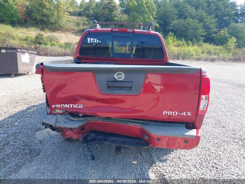 2016 Nissan Frontier Pro-4X VIN: 1N6AD0EV1GN759117 Lot: 36028862