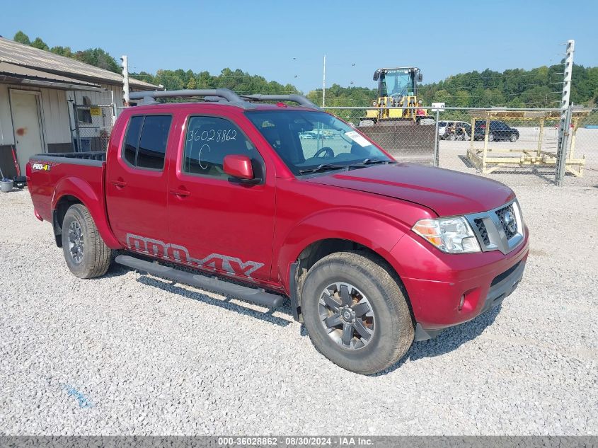 2016 Nissan Frontier Pro-4X VIN: 1N6AD0EV1GN759117 Lot: 36028862