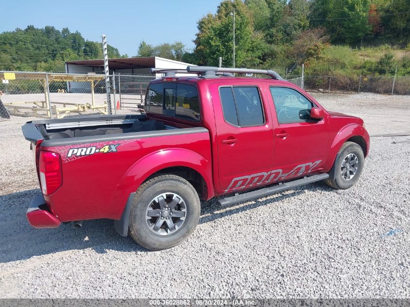 2016 Nissan Frontier Pro-4X VIN: 1N6AD0EV1GN759117 Lot: 36028862