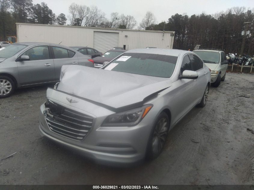 2017 Genesis G80 3.8 VIN: KMHGN4JE7HU196066 Lot: 36029821