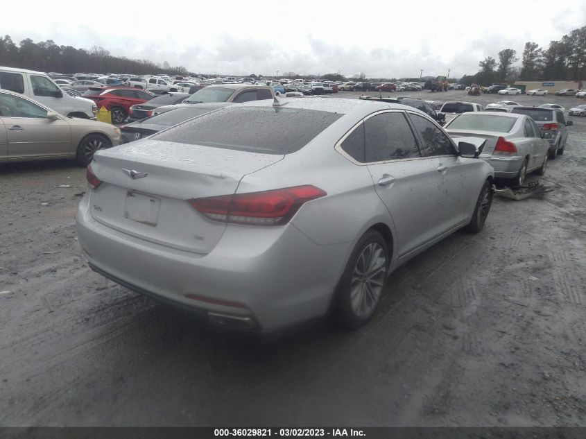 2017 Genesis G80 3.8 VIN: KMHGN4JE7HU196066 Lot: 36029821