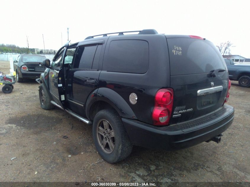 2006 Dodge Durango Limited VIN: 1D8HD58276F109749 Lot: 36030399