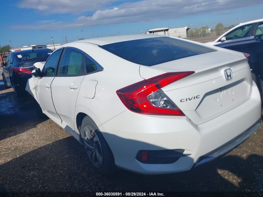 2019 Honda Civic Lx VIN: 2HGFC2F62KH505174 Lot: 36030591