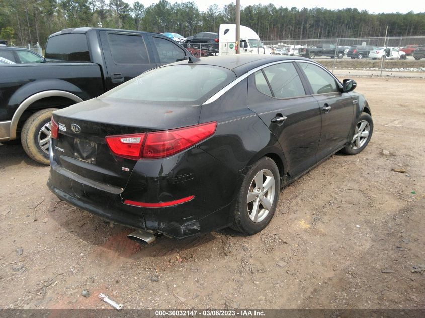 2015 Kia Optima Lx VIN: 5XXGM4A72FG391990 Lot: 36032147