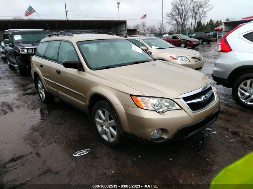 2009 Subaru Outback VIN: 4S4BP61C697322092 Lot: 40875160