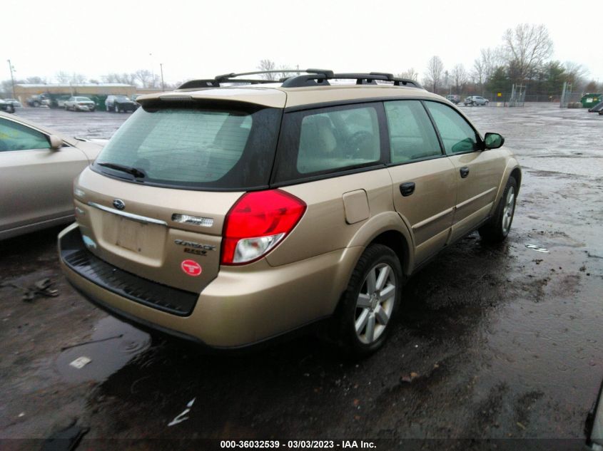 2009 Subaru Outback VIN: 4S4BP61C697322092 Lot: 40875160