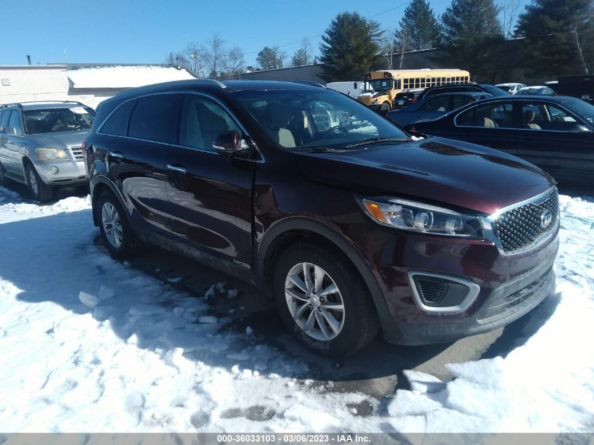 2017 Kia Sorento 3.3L Lx VIN: 5XYPGDA57HG336729 Lot: 36033103