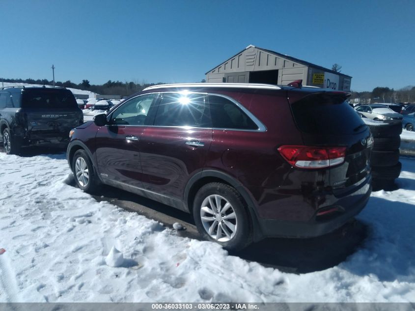 5XYPGDA57HG336729 2017 Kia Sorento 3.3L Lx