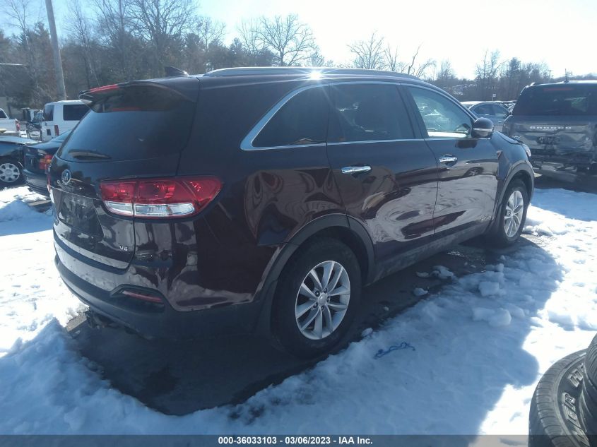 5XYPGDA57HG336729 2017 Kia Sorento 3.3L Lx