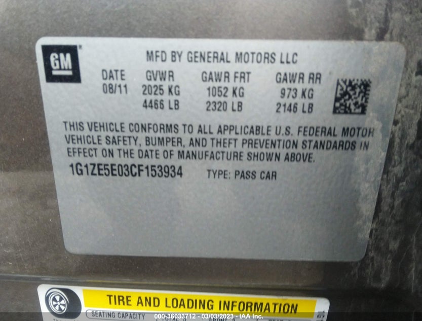 1G1ZE5E03CF153934