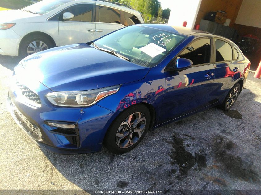 2019 Kia Forte Lxs VIN: 3KPF24AD9KE078610 Lot: 36034300