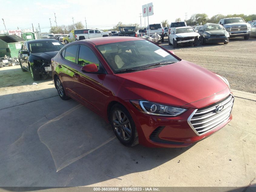 5NPD84LF9JH369994 2018 Hyundai Elantra Sel