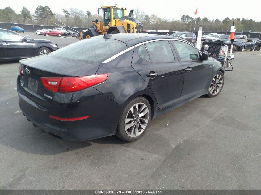 2014 Kia Optima Sx Turbo VIN: 5XXGR4A64EG293907 Lot: 36036079