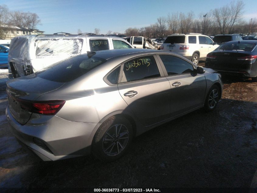 2022 Kia Forte Lxs VIN: 3KPF24AD3NE503081 Lot: 36036773