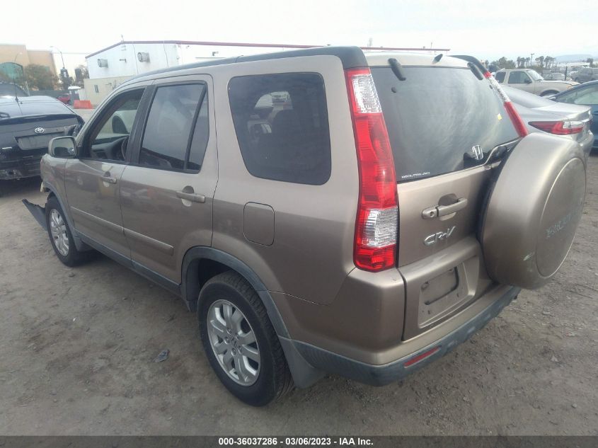 2005 Honda Cr-V Se VIN: JHLRD78965C024996 Lot: 36037286