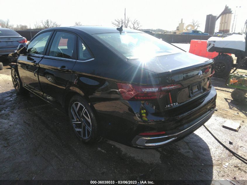 2022 Volkswagen Jetta 1.5T Sel VIN: 3VWGM7BU4NM011385 Lot: 36038033